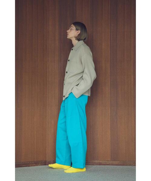 Dickies（ディッキーズ）の「＜Dickies × monkey time＞ TWILL DOUBLE KNEE WIDE PANTS/パンツ（その他パンツ・メンズ・ホワイト/ブラック/ターコイズブルー・32inch/30inch/34inch）」の12枚目の写真