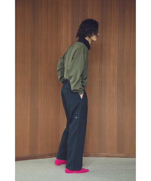 Dickies（ディッキーズ）の「＜Dickies × monkey time＞ TWILL DOUBLE KNEE WIDE PANTS/パンツ（その他パンツ・メンズ・ホワイト/ブラック/ターコイズブルー・32inch/30inch/34inch）」の22枚目の写真