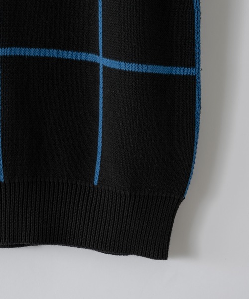 DOOPZ（ドープス）の「Vネックニットベスト（ベスト・メンズ・ブラック/ベージュ・SMALL/MEDIUM/LARGE）」の7枚目の写真