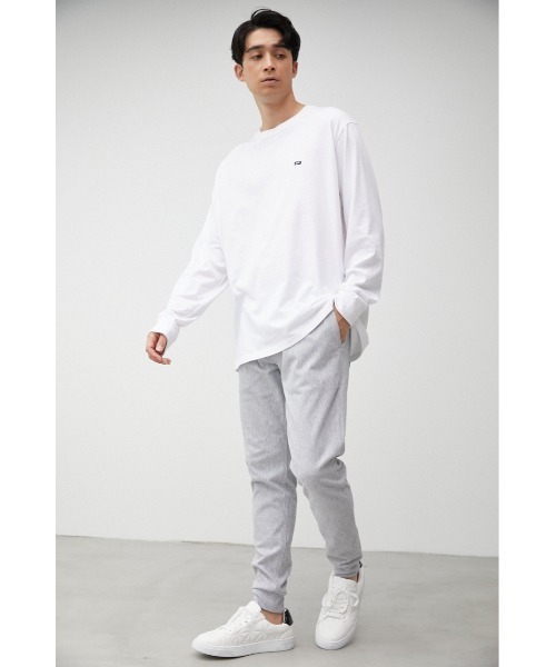 AZUL by moussy（アズールバイマウジー）の「EASY ACTION SLIM JOGGER/イージーアクションスリムジョガー（その他パンツ・メンズ・ライトグレー/チャコールグレー/ブラック/ブルー・LARGE/MEDIUM/X-SMALL/SMALL/X-LARGE）」の15枚目の写真