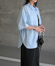 Marient | ダブルポケットオーバーシャツ(シャツ/ブラウス)