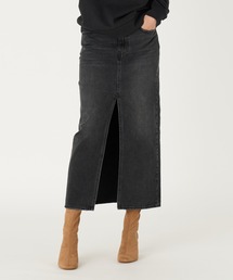 Levi's/リーバイス スリット フロント スカート グレー WORN IN