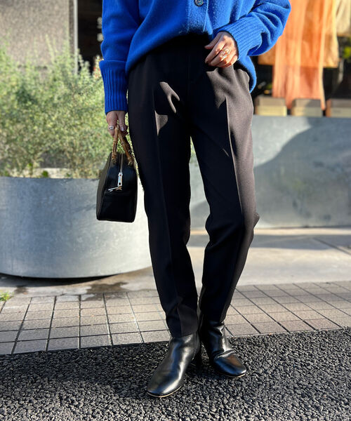 NOLLEY’S(ノーリーズ)の「イージースリムパンツ(その他パンツ・レディース・ブラウン系その他/グリーン/キャメル/ブラック/グレー系その他/ピンク・34/36/38)」の2枚目の写真