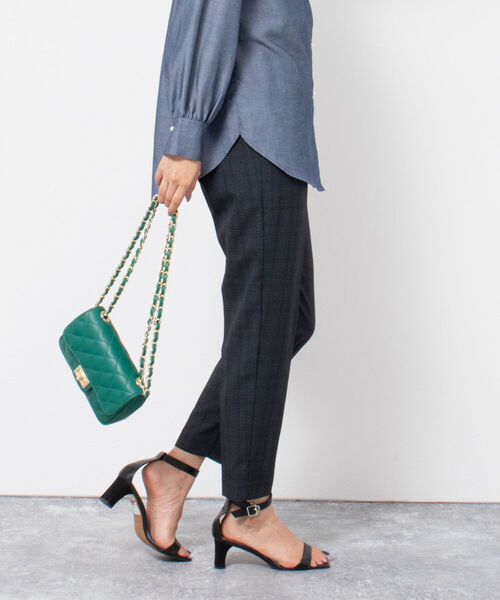 NOLLEY’S(ノーリーズ)の「イージースリムパンツ(その他パンツ・レディース・ブラウン系その他/グリーン/キャメル/ブラック/グレー系その他/ピンク・34/36/38)」の15枚目の写真