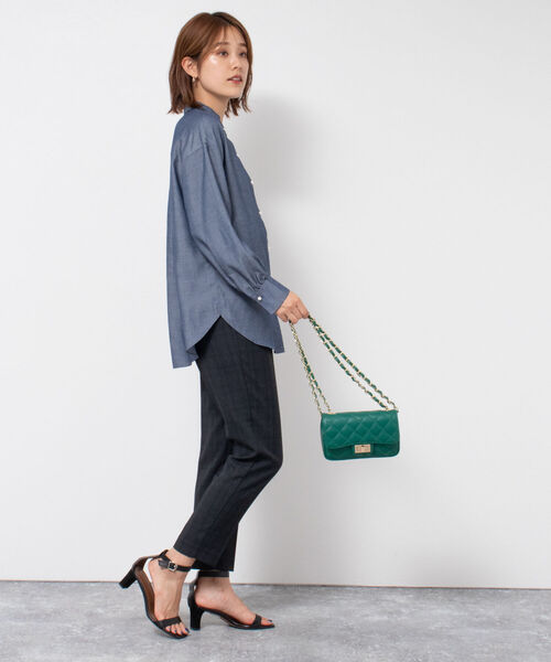 NOLLEY’S(ノーリーズ)の「イージースリムパンツ(その他パンツ・レディース・ブラウン系その他/グリーン/キャメル/ブラック/グレー系その他/ピンク・34/36/38)」の16枚目の写真