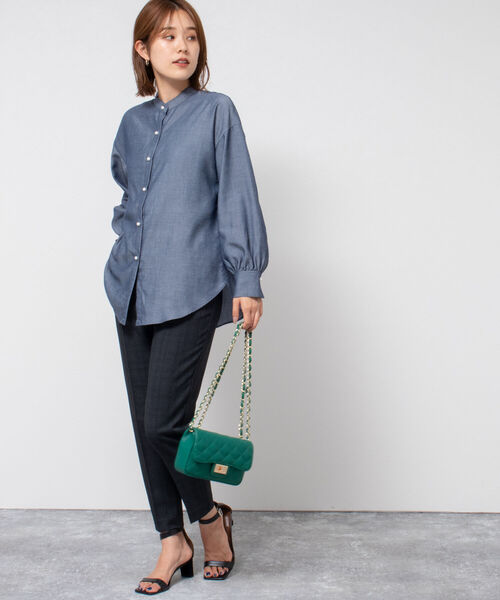 NOLLEY’S(ノーリーズ)の「イージースリムパンツ(その他パンツ・レディース・ブラウン系その他/グリーン/キャメル/ブラック/グレー系その他/ピンク・34/36/38)」の18枚目の写真