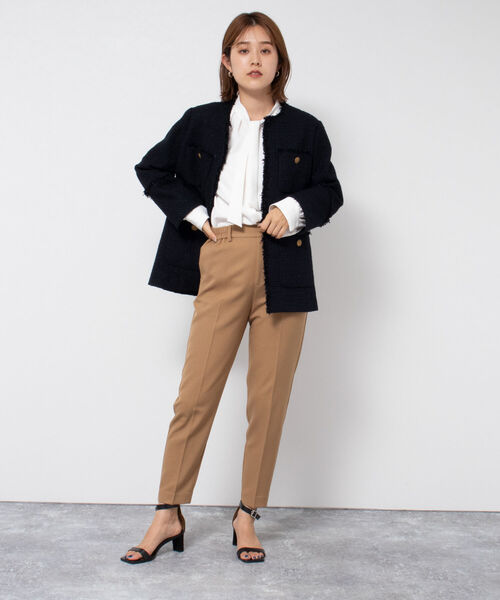NOLLEY’S(ノーリーズ)の「イージースリムパンツ(その他パンツ・レディース・ブラウン系その他/グリーン/キャメル/ブラック/グレー系その他/ピンク・34/36/38)」の22枚目の写真