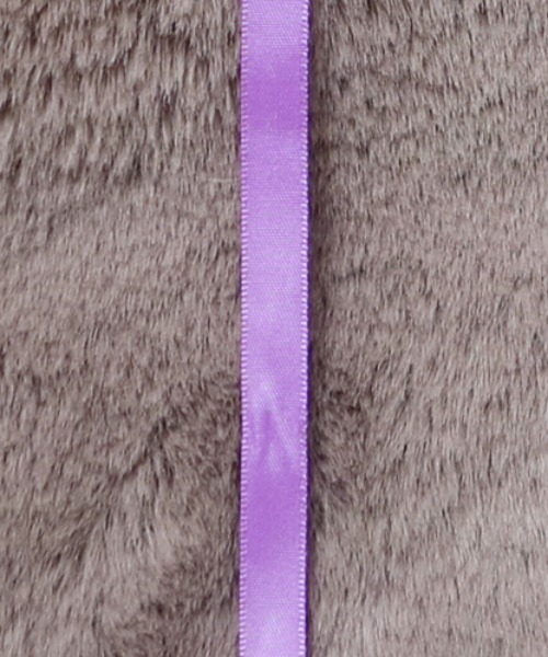 Actually(アクチュアリー)の「FUR MARCHE BAG ファーマルシェバッグ(ハンドバッグ・レディース・パープル/グレー/グレイッシュベージュ・フリー)」の7枚目の写真