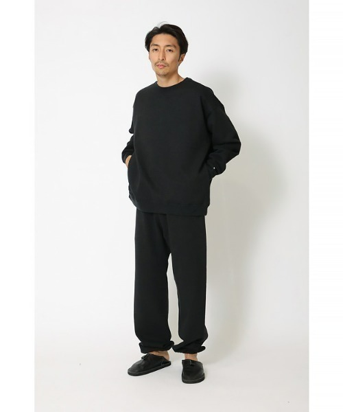 Snow Peak（スノーピーク）の「Recycled Cotton Sweat Crewneck（スウェット・メンズ・グレー/キナリ/ブラック・MEDIUM/LARGE/SMALL/X-LARGE/1）」の6枚目の写真