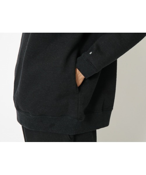 Snow Peak（スノーピーク）の「Recycled Cotton Sweat Crewneck（スウェット・メンズ・グレー/キナリ/ブラック・MEDIUM/LARGE/SMALL/X-LARGE/1）」の13枚目の写真