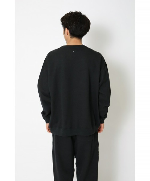 Snow Peak（スノーピーク）の「Recycled Cotton Sweat Crewneck（スウェット・メンズ・グレー/キナリ/ブラック・MEDIUM/LARGE/SMALL/X-LARGE/1）」の14枚目の写真