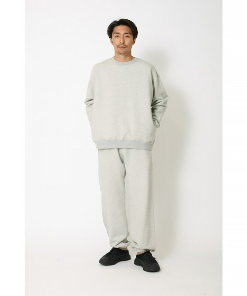 Snow Peak（スノーピーク）の「Recycled Cotton Sweat Crewneck（スウェット・メンズ・グレー/キナリ/ブラック・MEDIUM/LARGE/SMALL/X-LARGE/1）」の17枚目の写真