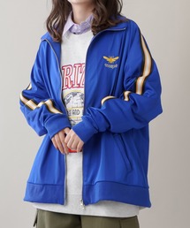 SPINNS（スピンズ）の「【セットアップ対応商品】WASPSワンポイント刺繍デザイン ラインジャージ トラックジャケット（ジャージ）」