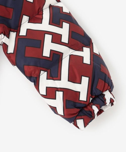 TOMMY HILFIGER(トミーヒルフィガー)の「KIDS オールオーバーモノグラムダウンジャケット(ダウンジャケット/コート・キッズ・マルチ・90cm/110cm/100cm/120cm)」の7枚目の写真
