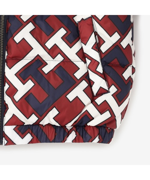 TOMMY HILFIGER(トミーヒルフィガー)の「KIDS オールオーバーモノグラムダウンジャケット(ダウンジャケット/コート・キッズ・マルチ・90cm/110cm/100cm/120cm)」の6枚目の写真