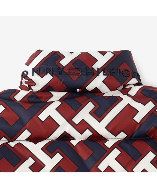 TOMMY HILFIGER(トミーヒルフィガー)の「KIDS オールオーバーモノグラムダウンジャケット(ダウンジャケット/コート・キッズ・マルチ・90cm/110cm/100cm/120cm)」の4枚目の写真