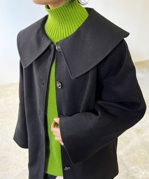 LIAN（リアン）の「襟取り外し2WAYミドルコート（その他アウター