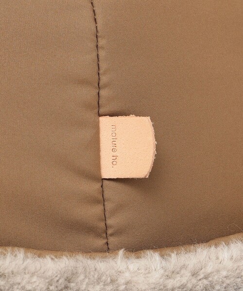 mature ha.（マチュア）の「mature ha.:パディッドキャップ（キャップ・レディース・キャメル・ONE SIZE）」の6枚目の写真