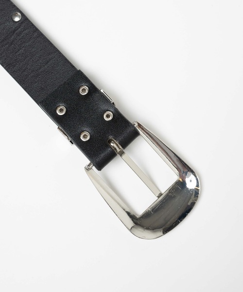 WEGO（ウィゴー）の「WEGO/ビジューワイドベルト（ベルト・レディース・ブラック/その他1・FREE）」の6枚目の写真