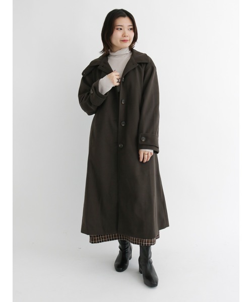 Samansa Mos2 blue(サマンサモスモスブルー)の「メロウタートルプルオーバー(Tシャツ/カットソー・レディース・ブラック/ライトベージュ/オフホワイト・LARGE/MEDIUM)」の13枚目の写真