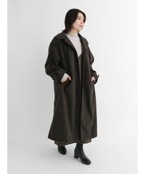 Samansa Mos2 blue(サマンサモスモスブルー)の「メロウタートルプルオーバー(Tシャツ/カットソー・レディース・ブラック/ライトベージュ/オフホワイト・LARGE/MEDIUM)」の14枚目の写真