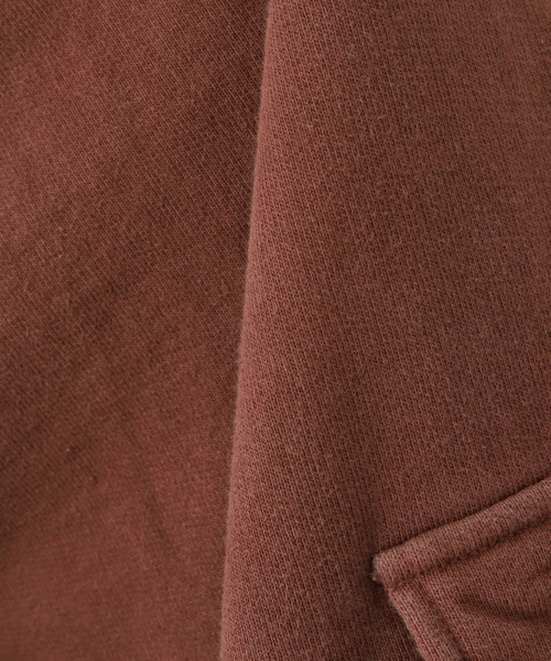 BOW WOW（バウワウ）の「【BOWWOW / バウワウ】SWEAT CARGO PANTS（カーゴパンツ・メンズ・ブラウン・MEDIUM/LARGE）」の4枚目の写真