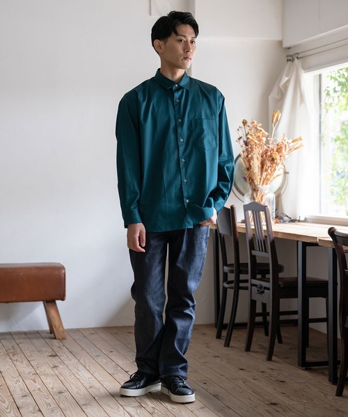 BRICK & SONS（ブリックアンドサンズ）の「リラックスバックプリーツ