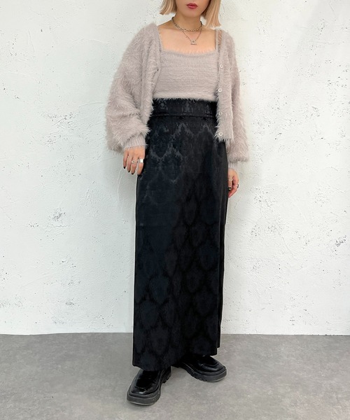 apres jour mignon(アプレジュールミニョン)の「アソートハイウエストナロースカート【ZOZOTOWN限定アイテム】(スカート・レディース・アイボリー/ブラック/ブラック系その他・SMALL/MEDIUM/X-LARGE)」の6枚目の写真