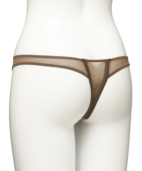 Chut! INTIMATES(シュットインティメイツ)の「プッシュアップブラ ストリングショーツ (C395)(ショーツ・レディース・ブラウン系その他/オレンジ系その他・M/L)」の5枚目の写真