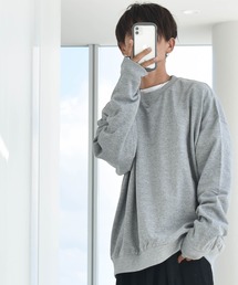 Anytime Songs | 裏起毛ルーズフィットクルーネック(スウェット)