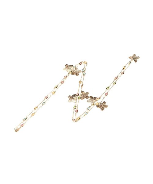 jouetie（ジュエティ）の「バタフライウエストチェーンベルト（ベルト・レディース・シルバー/ゴールド・FREE）」の8枚目の写真