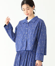 BEAMS BOY | BEAMS BOY / プリント プリーツ シャツ(シャツ/ブラウス)