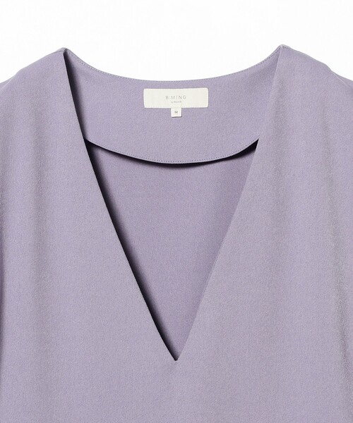 B:MING by BEAMS（ビーミングバイビームス）の「B:MING by BEAMS / オーバー Vネック ベスト（ベスト・レディース・ブラック/イエロー系その他/ラベンダー・SMALL/MEDIUM）」の22枚目の写真