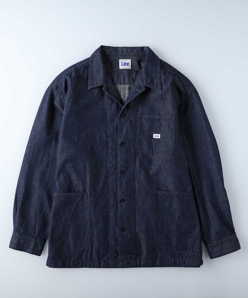 Lee(リー)の「【Lee】ロコシャツ(シャツ/ブラウス・メンズ・ダークインディゴブルー・M/L/XL)」の11枚目の写真