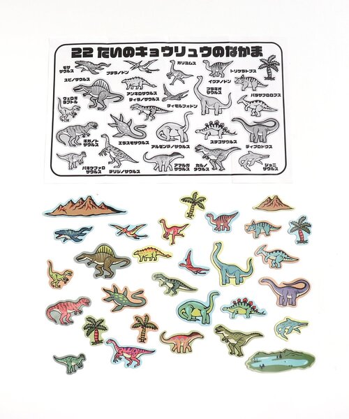 BREEZE（ブリーズ）の「恐竜マグネット（おもちゃ・キッズ・ブラック・FREE）」の3枚目の写真