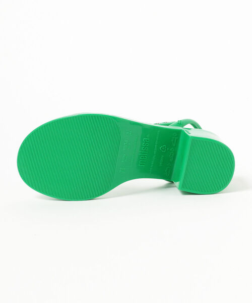 Ray BEAMS（レイビームス）の「Melissa / SHINY HEEL II（サンダル・レディース・グリーン・36/37/38/39）」の11枚目の写真