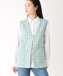 OPAQUE.CLIP | MIXツイードベスト(ベスト)