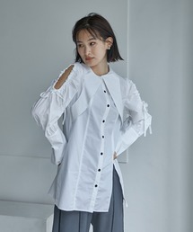 UNITED TOKYO | ショルダーカットシャーリングシャツ(シャツ/ブラウス)