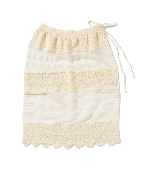 BEAMS BOY 定価1.6万 ヴィンテージ レース スカート 白 BEAMS BOY 定価1.6万 ヴィンテージ レース スカート 白 BEAMS