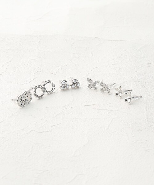 SHOO・LA・RUE(シューラルー)の「◆【10点セット】ピアス(ピアス(両耳用)・レディース・ピンクゴールド/ゴールド/シルバー・00)」の1枚目の写真