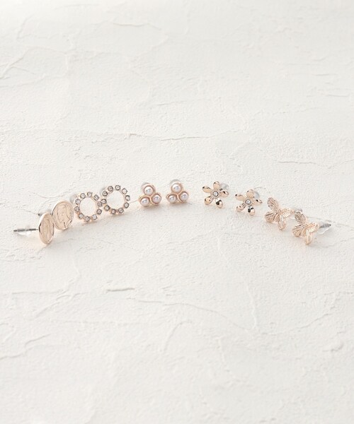 SHOO・LA・RUE(シューラルー)の「◆【10点セット】ピアス(ピアス(両耳用)・レディース・ピンクゴールド/ゴールド/シルバー・00)」の4枚目の写真