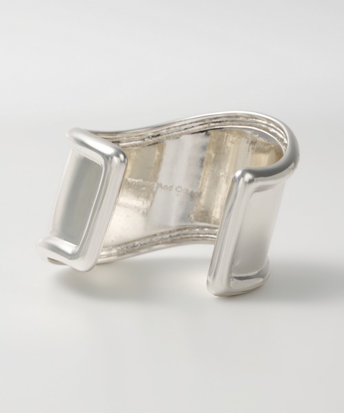 Nothing And Others(ナッシングアンドアザーズ)の「「Nothing And Others/ナッシングアンドアザーズ」Wave Bangle(バングル/リストバンド・レディース・シルバー・FREE)」の6枚目の写真