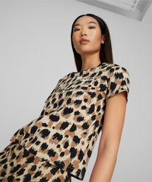 PUMA（プーマ）の「PUMA プーマ ウィメンズ ダウンタウン DOWNTOWN スリム 半袖 Tシャツ（Tシャツ/カットソー）」