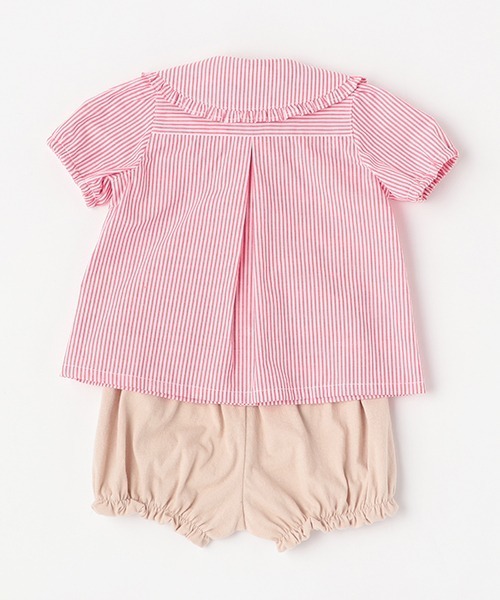 petit main（プティマイン）の「【リンク】【Disney】ブラウスセット(ベビー)（アンサンブル・キッズ・オフホワイト/レッド/ライトブルー・70cm/80ｃｍ）」の14枚目の写真