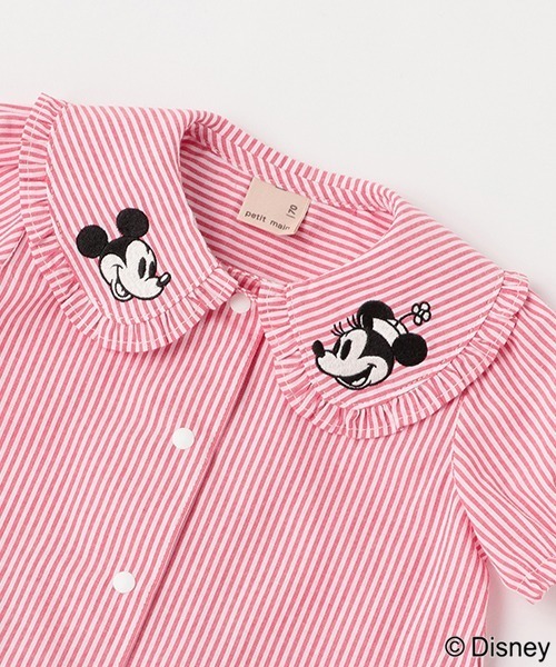 petit main（プティマイン）の「【リンク】【Disney】ブラウスセット(ベビー)（アンサンブル・キッズ・オフホワイト/レッド/ライトブルー・70cm/80ｃｍ）」の12枚目の写真