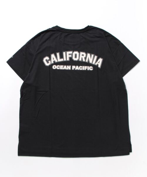 Ocean Pacific（オーシャンパシフィック）の「【OP:オーピー】レディース半袖UVTシャツ　水陸両用　バックプリント（Tシャツ/カットソー・レディース・ラベンダー/ピンク/ホワイト/レッド/ブラック・LARGE/MEDIUM/X-LARGE）」の6枚目の写真