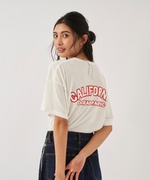【OP:オーピー】レディース半袖UVTシャツ　水陸両用　バックプリント