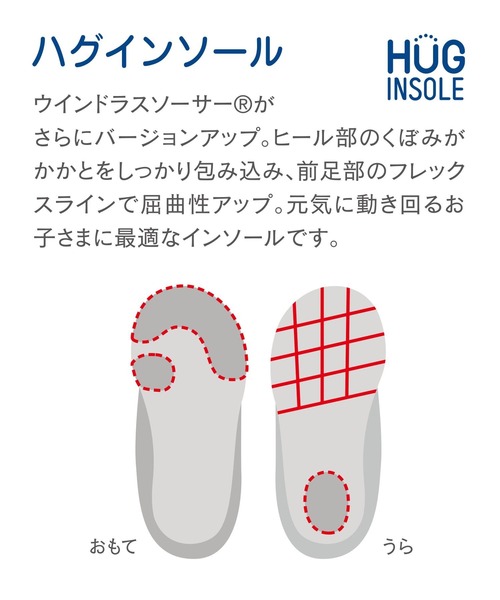 BAYFLOW(ベイフロー)の「【IFME(イフミー)】 Plusベルクロスニーカー(キッズサイズ)(スニーカー・キッズ・ホワイト/ブラック・19.0cm/17.0cm/18.0cm)」の4枚目の写真