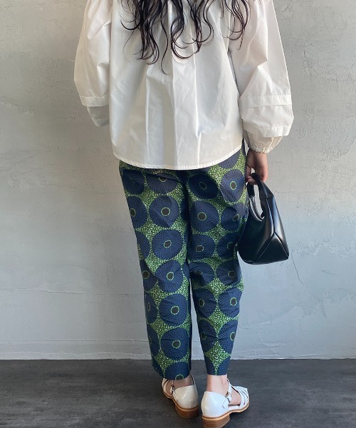 LE GLAZIK（ルグラジック）の「[LE GLAZIK/ル グラジック] バティック柄プリント コットンイージーパンツ（その他パンツ・レディース・グリーン/レッド/イエロー/パープル/ブルー・34）」の6枚目の写真