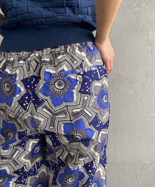 LE GLAZIK（ルグラジック）の「[LE GLAZIK/ル グラジック] バティック柄プリント コットンイージーパンツ（その他パンツ・レディース・グリーン/レッド/イエロー/パープル/ブルー・34）」の20枚目の写真